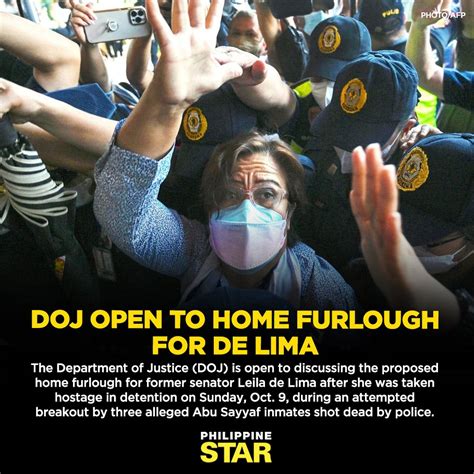 The Philippine Star On Twitter Calls For The Home Arrest Or Release