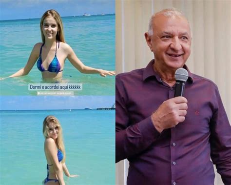 Prefeito Paranaense De Anos Curte F Rias No Caribe Sua Esposa De