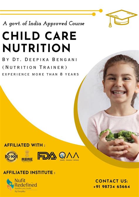 Nutrition in Child Care - nufitredefined.in