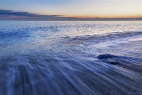 The Coast of the Caspian Sea at Sunset Stock Photo - Image of seascape, vacation: 95215882