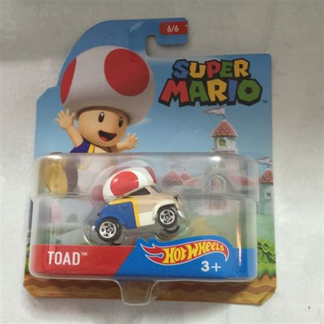 Hot Wheels Super Mario Toad Hobbies Toys Toys Games On Carousell