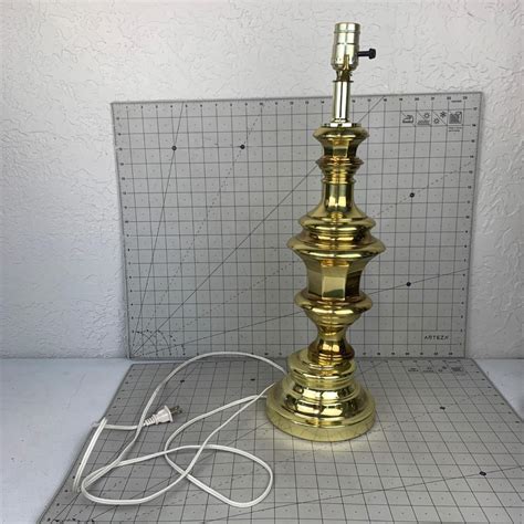 #266 Vintage Brass Lamp Base | EstateSales.org