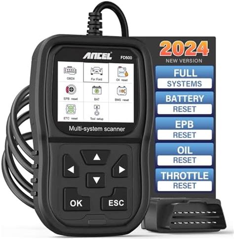 ANCEL FD500 Full System Scan Tool For Ford Lincoln Code Reader Obd2