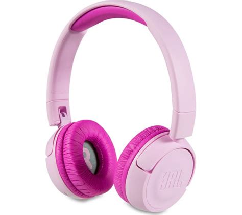 JBL JR300BT Wireless Bluetooth Kids Headphones - Pink Fast Delivery | Currysie