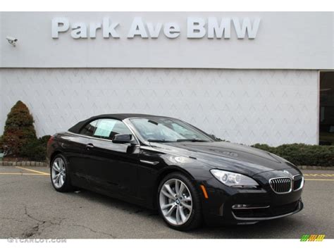 2015 Black Sapphire Metallic Bmw 6 Series 640i Convertible 102469527