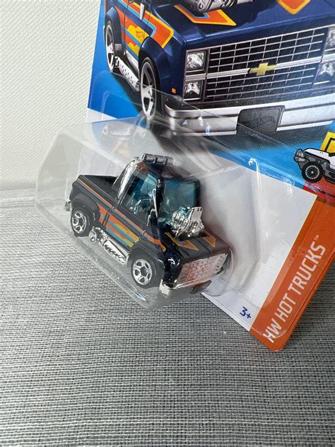 Hot Wheels Toond 83 Chevy Silverado Etsy