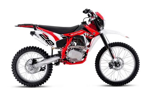 Motocykl Cross Pit Bike Barton Motor Nxt Czarno Czerwony Sklep