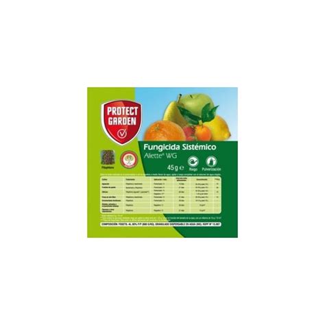 Bayer Protect Garden Fungicida Sistémico Aliette Wg Para Césped E Coníferas Combate Hongos 45