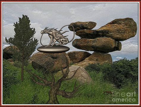 Statue of chimera Digital Art by Pemaro - Fine Art America