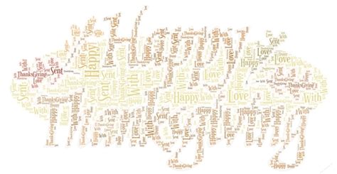 Thanksgiving Happy Thanksgiving Word Art - CUP807213_2229 | Craftsuprint