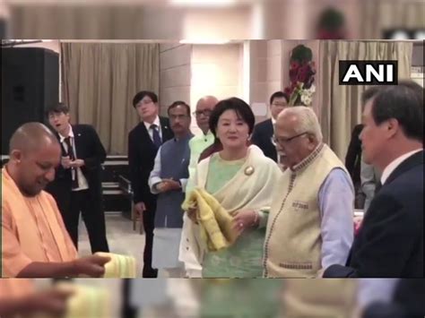 South Korean First Lady Visits Queen Heo Memorial In Ayodhya Welcomes