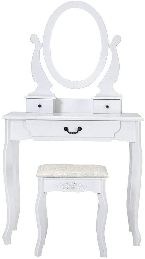 White Dressing Table Chair