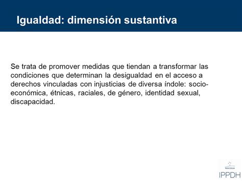 Presentaci N Del Instituto De Pol Ticas P Blicas En Derechos Humanos