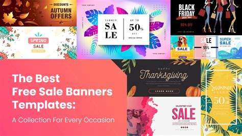 The Best Free Sale Banners Templates A Collection For Every Occasion