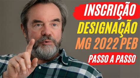 Inscri O Para Designa O Mg Passo A Passo Como Fazer Inscri O