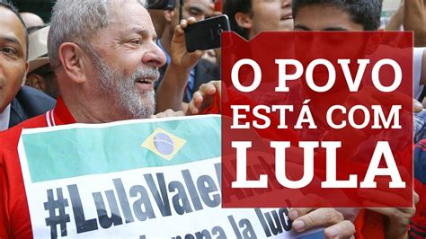 Ouça o povo que foi abraçar Lula no dia do pronunciamento YouTube