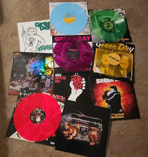 My Updated Green Day Vinyl Collection Rgreenday