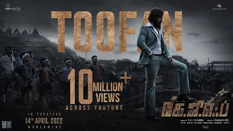 Toofan Lyrical Tamil Kgf Chapter Rockingstar Yash Prashanth