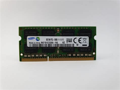 Оперативная память для ноутбука SODIMM Samsung DDR3L 8Gb 1600MHz PC3L ...