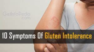 Symptoms Of Gluten Intolerance Getinfopedia