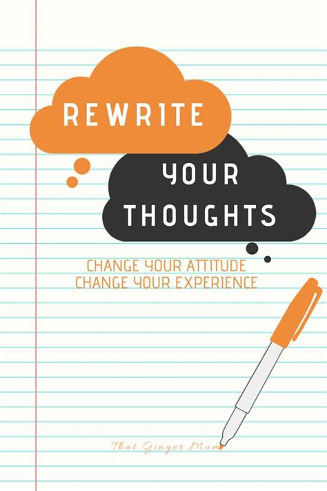 Rewrite Your Thoughts | Thoughts, Rewrite, Positive thoughts