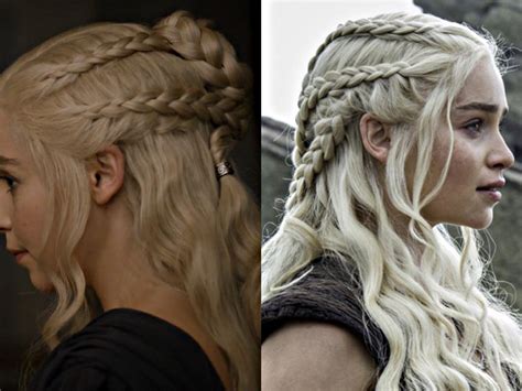 Daenerys Targaryen hairstyle, part 3/6 | Renaissance hairstyles, Braids ...