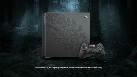 Limited edition The Last of Us Part II themed PS4 Pro bundle announced ...