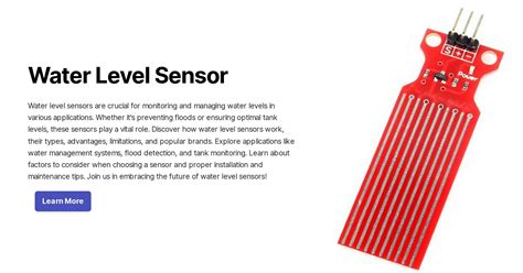 Water Level Sensor