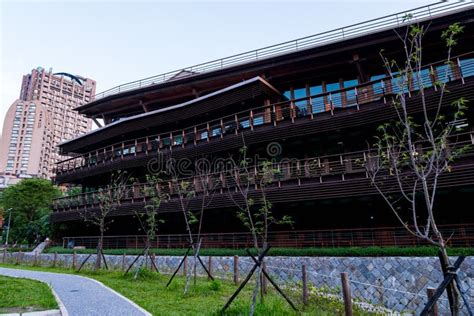 TAIWAN TAIPEI Th Oct Beitou Hot Spring Public Library Editorial Photography Image