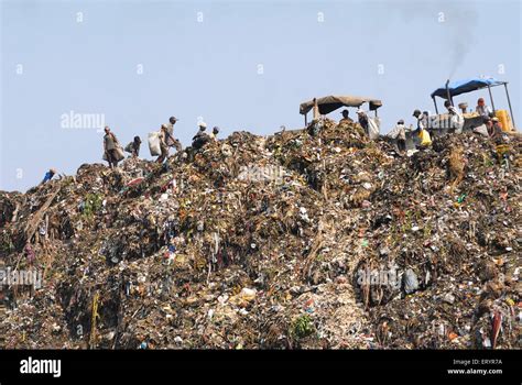 Landfill Waste Dumping Ground Deonar Bombay Mumbai