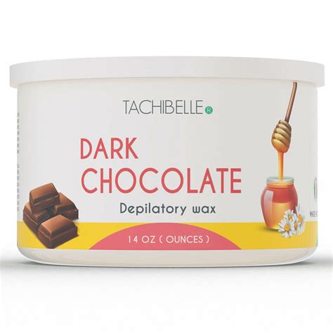 Tachibelle Liposoluble Depilatory Wax Dark Chocolate Wax Oz