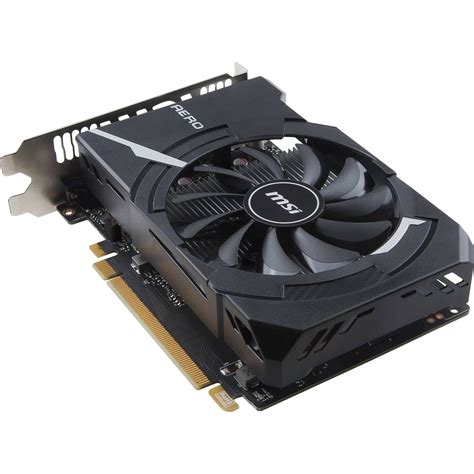 ≡ Відеокарта MSI GeForce GTX 1050TI 4GB DDR5 Aero ITX OC (GF_GTX_1050 ...