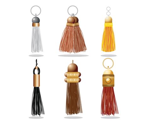 Tassel Vector Set Vector Art Graphics Freevector