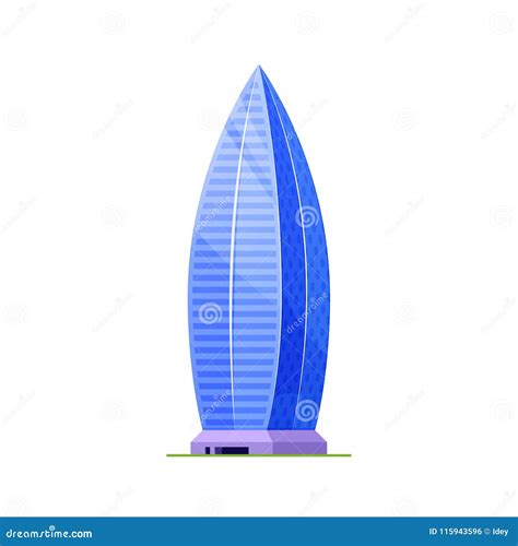 Urban Skyscraper Office Building, Modern High-rise Architectural