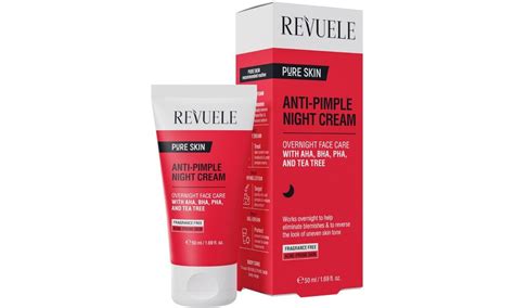 Revuele Anti Pimple Night Cream Morgen In Huis Voor 5 50 Haarspullen Nl