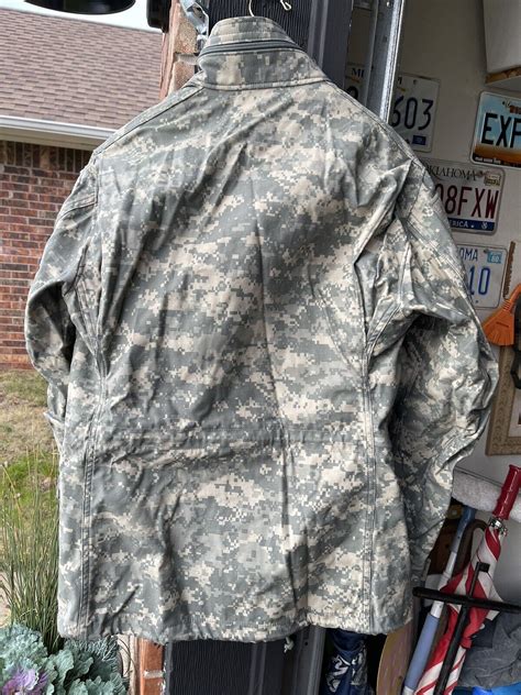 Us Military Issue Field Jacket Army Digital Camo Siz Gem