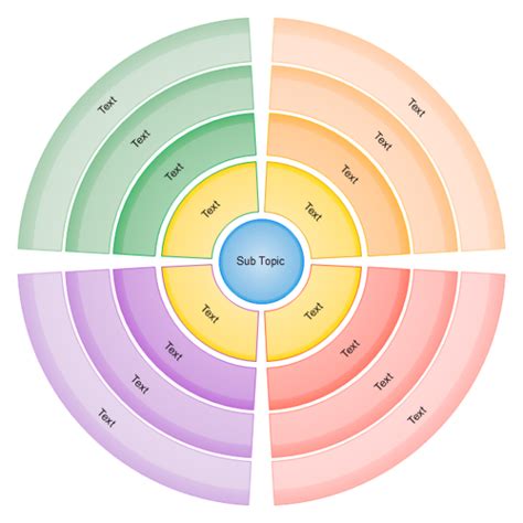 Editable Circular Diagram Template