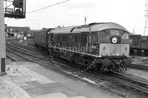 The Transport Treasury Class 24 D5031 Watford Propelling Empty Coaching Stock Into Carriage