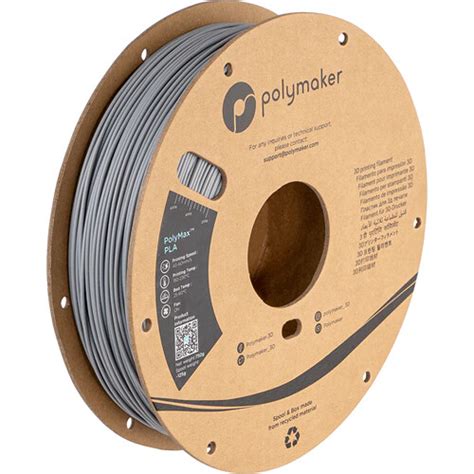 Polymaker Mm Polymax Pla Filament G Gray Pa B H