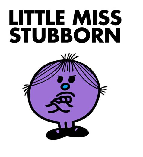 The Mad Crafter: Little Miss Stubborn