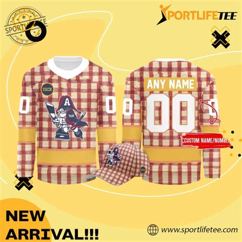 milwaukee admirals bob uecker  tribute night hockey jersey edition