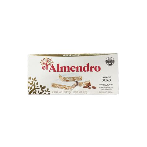 Turrón duro El Almendro 150 g 5 29 oz Supermarket 23 es una