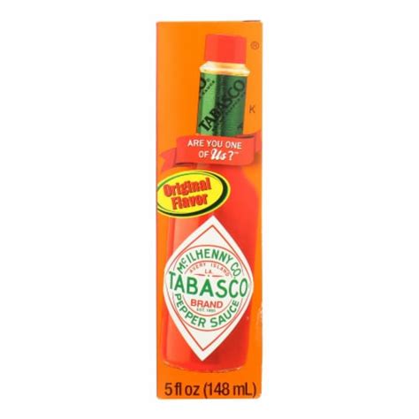 Tabasco Traditional Pepper Sauce Can - Case Of 12 - 5 Fz, 12 Pack/5 Ounce each - Kroger