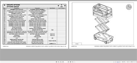 Haulotte Electric Scissor Lift Compact W E E Spare Parts