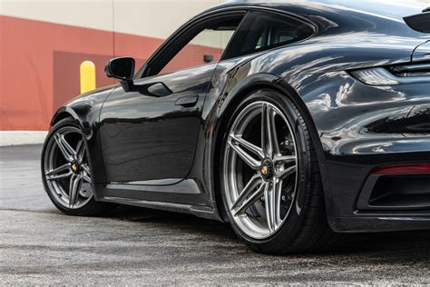 Porsche 992 Turbo S On HRE P107SC Wheels Boutique