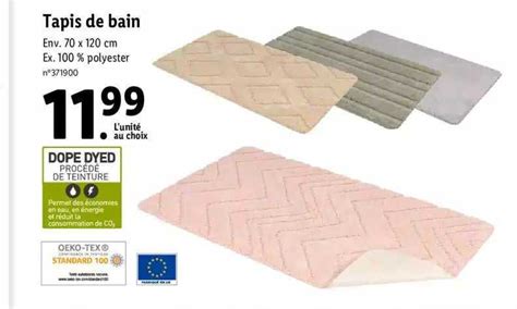 Promo Tapis De Bain Chez Lidl ICatalogue Fr