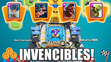 Los 4 Mejores Mazos Para La Guerra De Clanes En Clash Royale Youtube