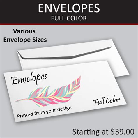 ENVELOPES – Full Color – Copy-It – San Diego Printing Services