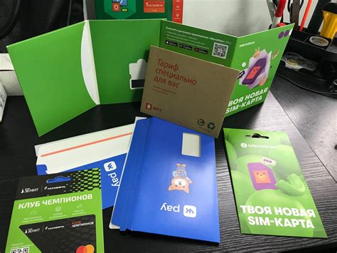 Упаковка пластиковых карт, SIM-карт и клиентских конвертов