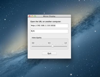 Mirror Display (Mac) - Download, Review, Screenshots